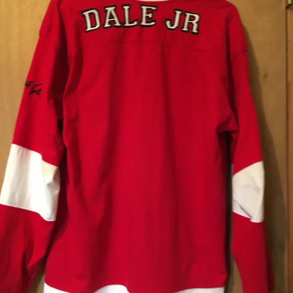 Chase Authentic long sleeve Dale Jr/Budweiser tee - Picture 3 of 7
